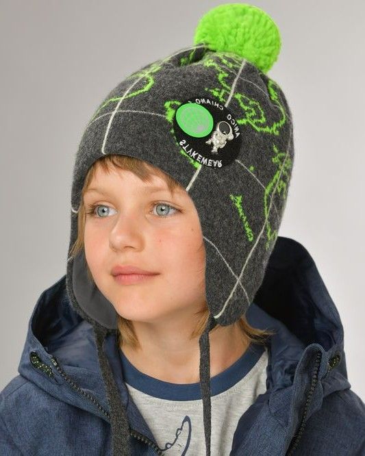 Детская шапка Мир