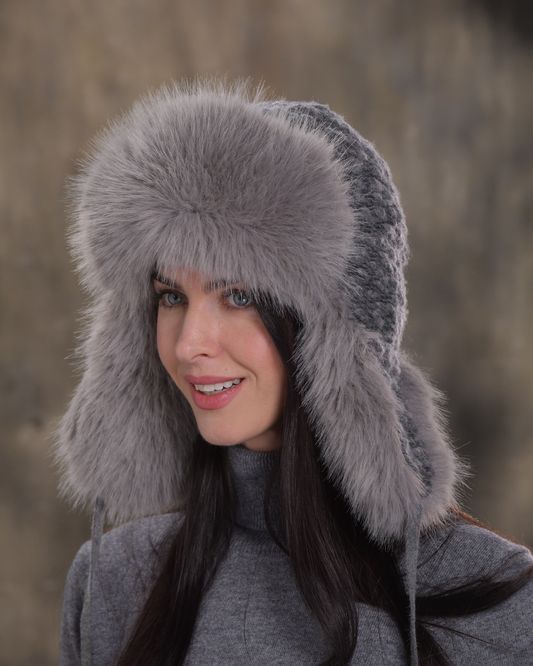 Женская ушанка Ника
